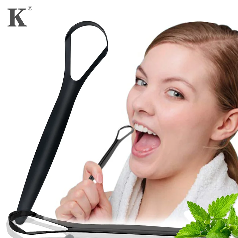 

Double Sided Tongue Scraper Stainless Steel Oral Tongue Cleaner Brush Cleaning Coated Tongue Toothbrush Oral Hygiene Care Tools