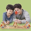 Children Early Education Tabletop Swing Basketball Desktop Game 2 Player Battle Volley Shot Interactive Board Game Toy 3