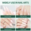 NAILPOP Strong Nail Glue Gel Professional Fast drying Glue with Remover for Fake Acrylic Nails and Press on Nails Kit Glue Gel 6