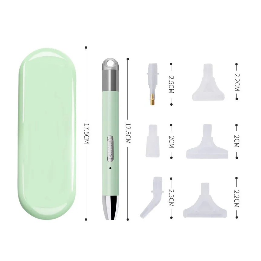 USB Rechargeable 5D Diamond Painting Lighting Point Drill Pen Set Square/Round Drill DIY Portable Diamond Painting Drawing Tool diamond art accessories