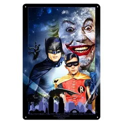 Superhero Metal Poster Art - Iconic Wall Decor Collectible Tin Sign - Aluminum 20x30cm (Aluminum sign)