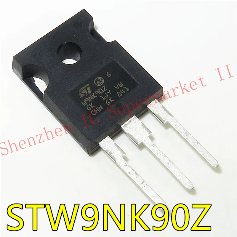 1 개/몫 W9NK70Z W9NK90Z ~ 247 N CHANNEL 900V 1.1Ohm 8A ~ 220/FP D2PAK TO ...