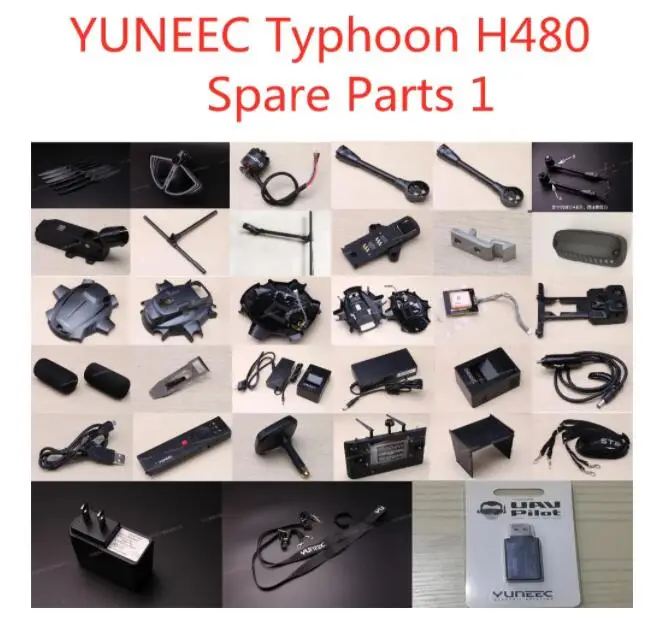 Original YUNEEC Typhoon H H480 Drone Motor Arm Tube A B Repair Parts 