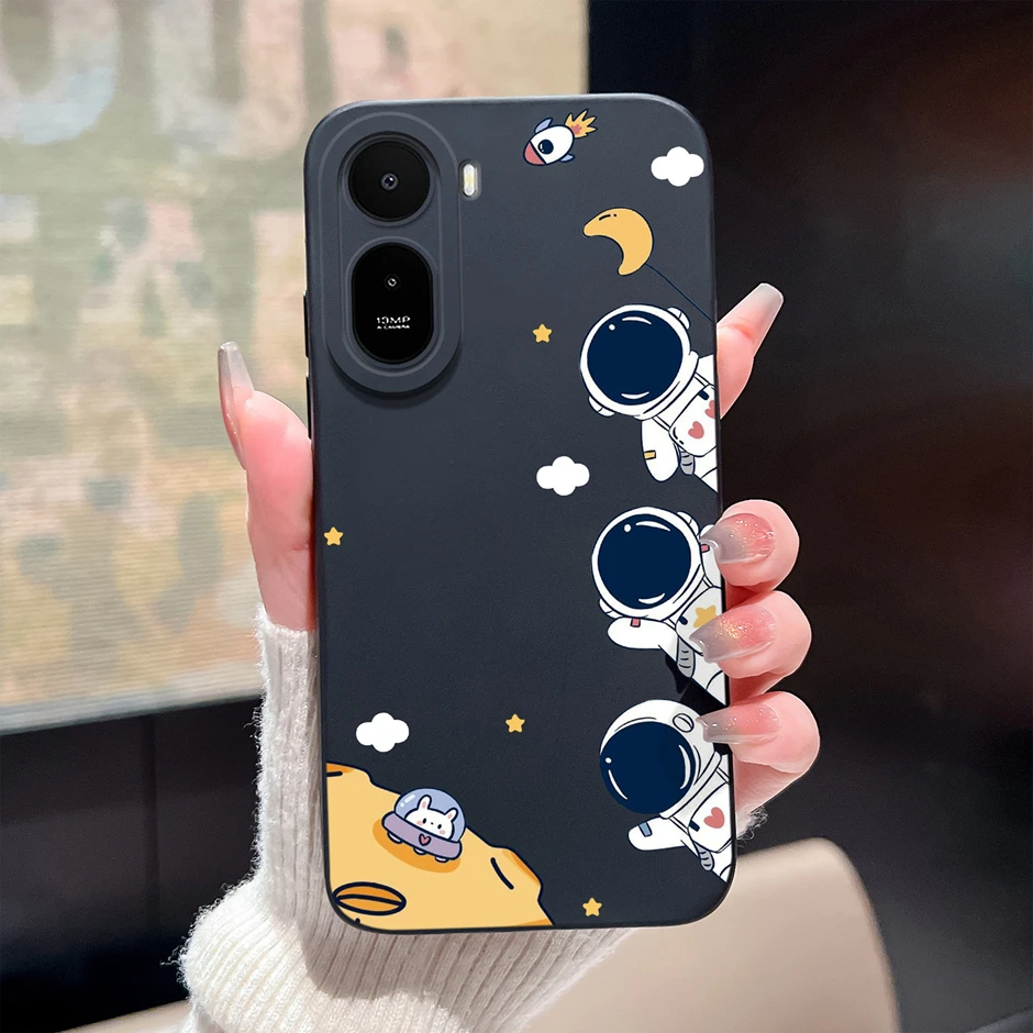 Cartoon Avocado Panda Antifouling Protective Phone Case Cover