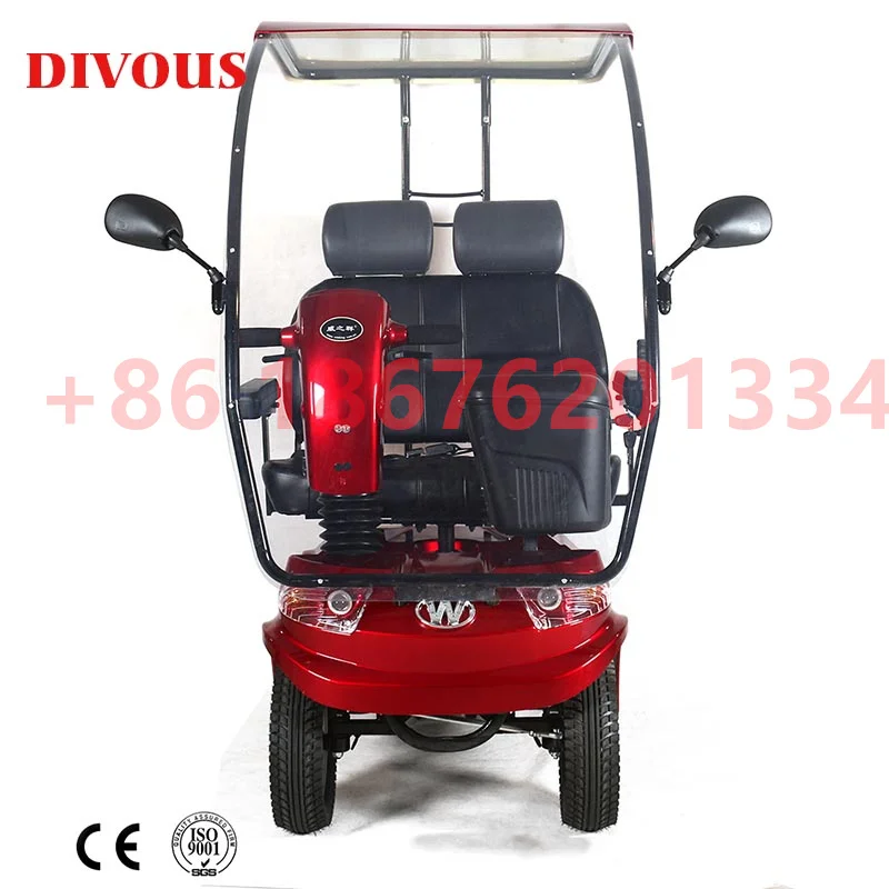 Outdoor 4 Wheels Fashion Elderly Disabled Mobility Scooter Power Electric Scooter wheelchair 4