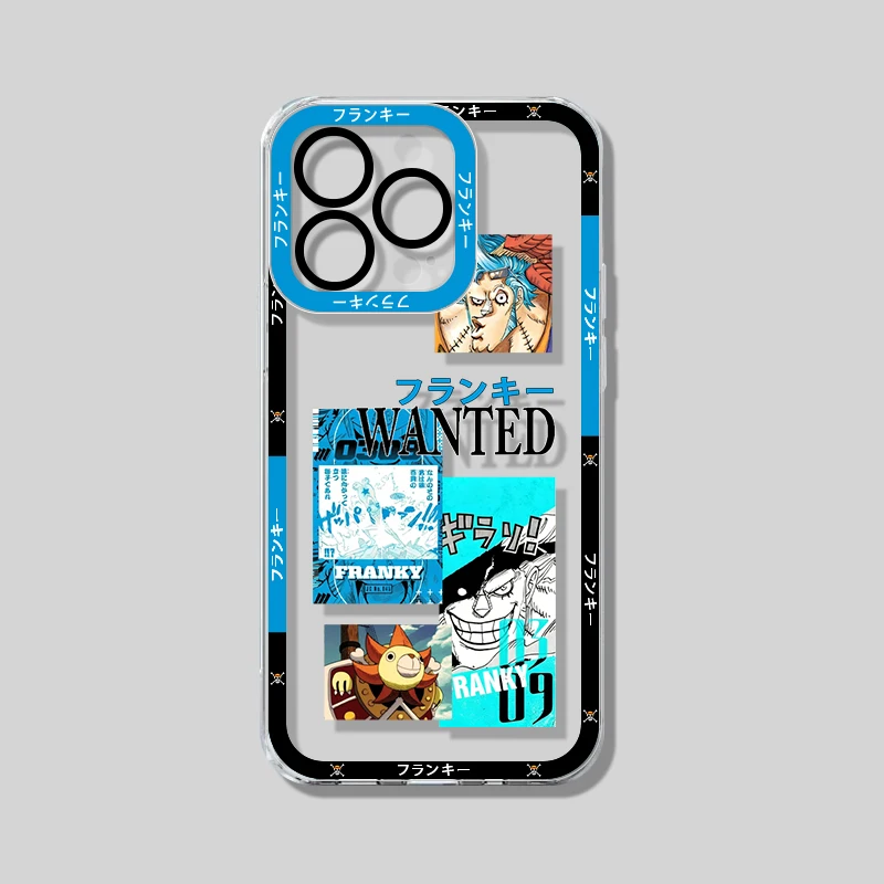 Cartoon Soft Silicone Clear Phone Case with Transparent Back Cover