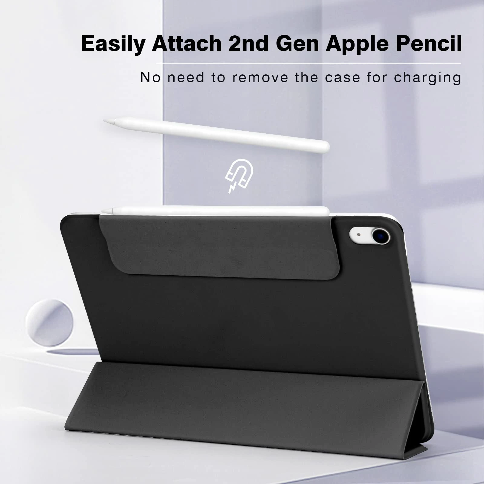 Ultra-Slim Magnetic Trifold Stand Case
