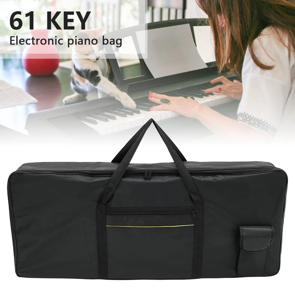 Electronic Piano Bag Instrument Keyboard Bag Oxford Cloth Thicken Piano Protective Storage Bag Portable Waterproof Electronic Organ