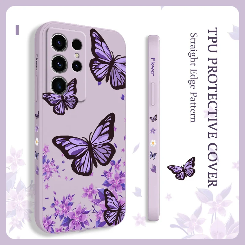 Dreamy Butterfly Silicone Phone Case Cover