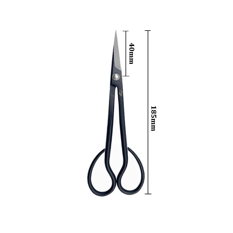 180mm 긴 손잡이 가위 분재 도구 가지 치기 가위 가지 트리밍 잎 과일 야채 가위 커터