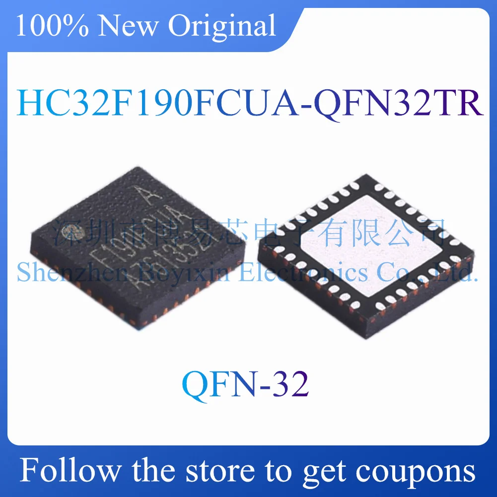 

NEW HC32F190FCUA-QFN32TR Original genuine microcontroller chip. Package QFN-32