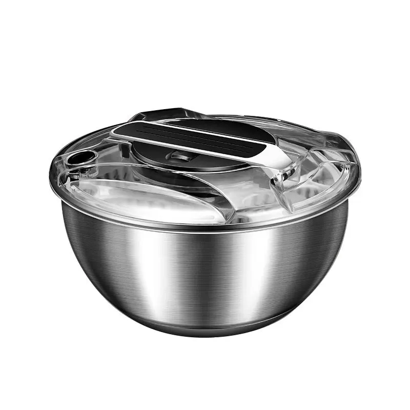 Automatic Electric Salad Spinner Food Strainers Salad Making Tool Multifunctional Vegetable Washer Vegetable Dryer Mixer vegetable dryer vegetable washer