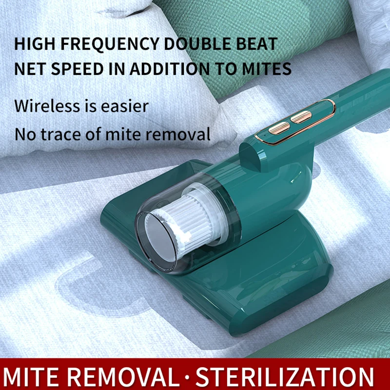 

Handheld UV Mite Removal Machine Instrument Mattress Vacuum Cleaner Wireless Mite Remover Cleaning For Pillows Bed Sofa Sheets