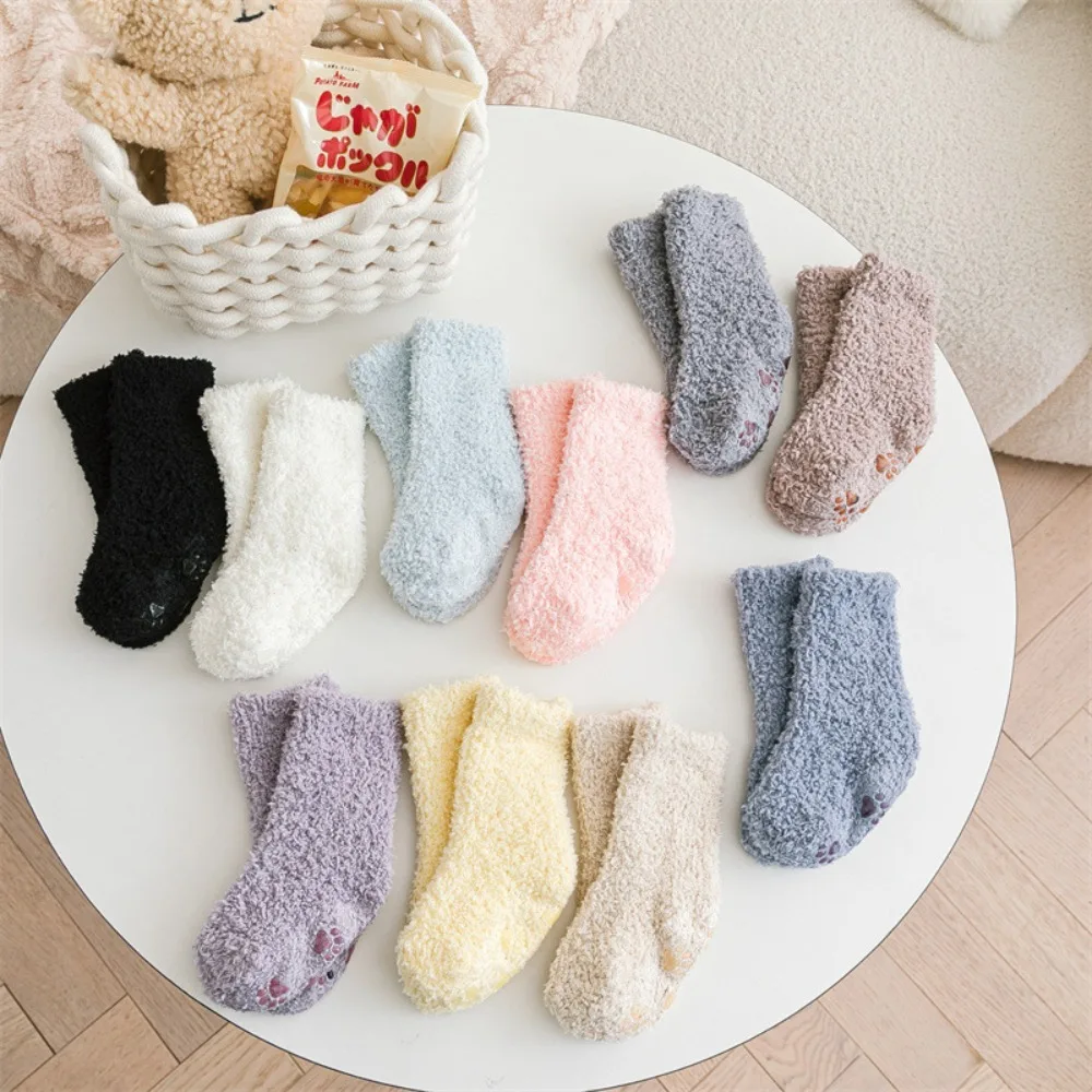 Soft Cotton Baby Socks Set – 3 Pairs | Breathable, Warm & Skin-Friendly main image 1