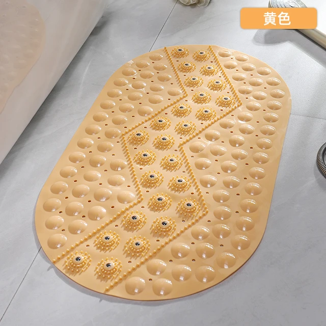 2021 Large Strong Suction Thin Bathroom Mat Anti Slip Bath Shower