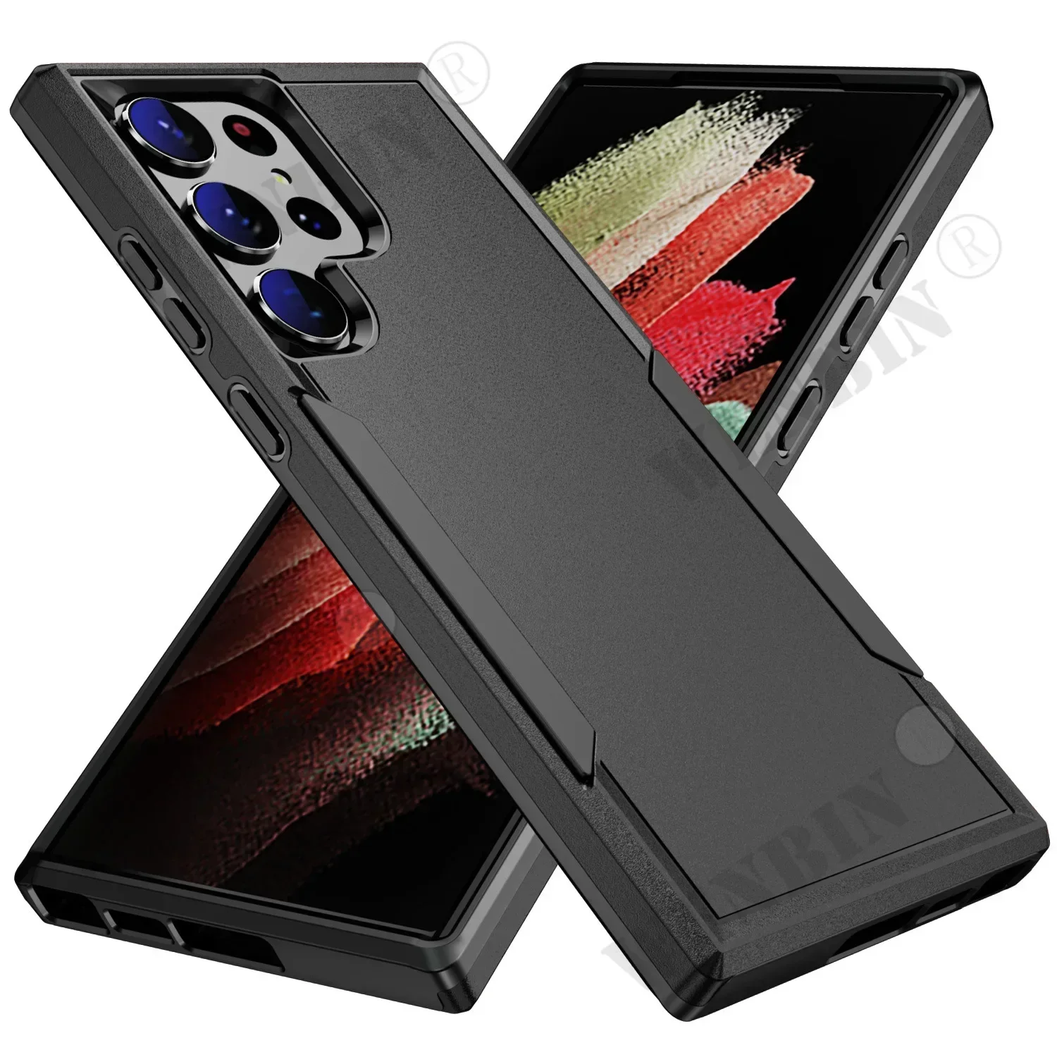 Heavy Duty Rugged Shockproof Protector Cover - Premium Hard Back Case