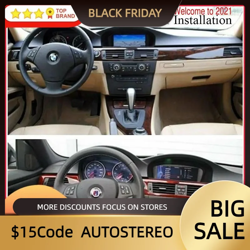 

Android 10 8+128GB Wireless Carplay For BMW 5 E60 System Car Multimedia Player Head Unit Auto Radio Tape Recorder GPS Navigation