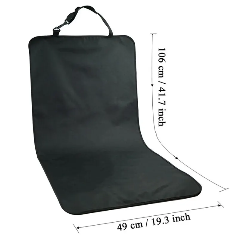 Car Seat Cover Pet Carrying Rear Seat Waterproof Anti-Dirty Anti-Scratch Protector Mat Cat Dog Safety Travel Accessories