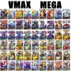 NEW Pokemon Cards Anime Shining English Pokemon Cards TCG Game V VMAX EX MEGA Pikachu Charizard Battle Carte Trading Kids Toys 1