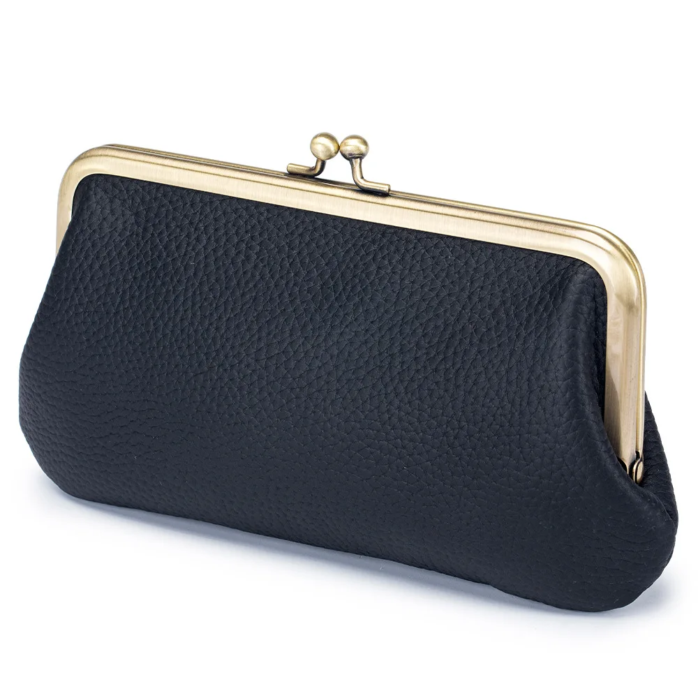 Wallets for Women Credit Card Holder Women's Kiss Lock Wallets Storage Card Cases Money Organizers Coin Pouch Clutch Wallet