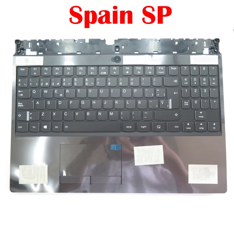 

Laptop PalmRest&Keyboard For Lenovo For Legion Y530 Y530-15ICH-1060 81LB Spain SP 5CB0S91806 Upper Case With Backlit Black New