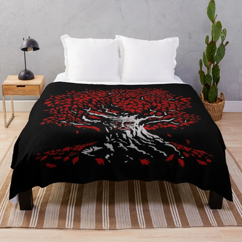 

Winterfell Weirwood Throw Blanket wednesday Blanket Fluffy