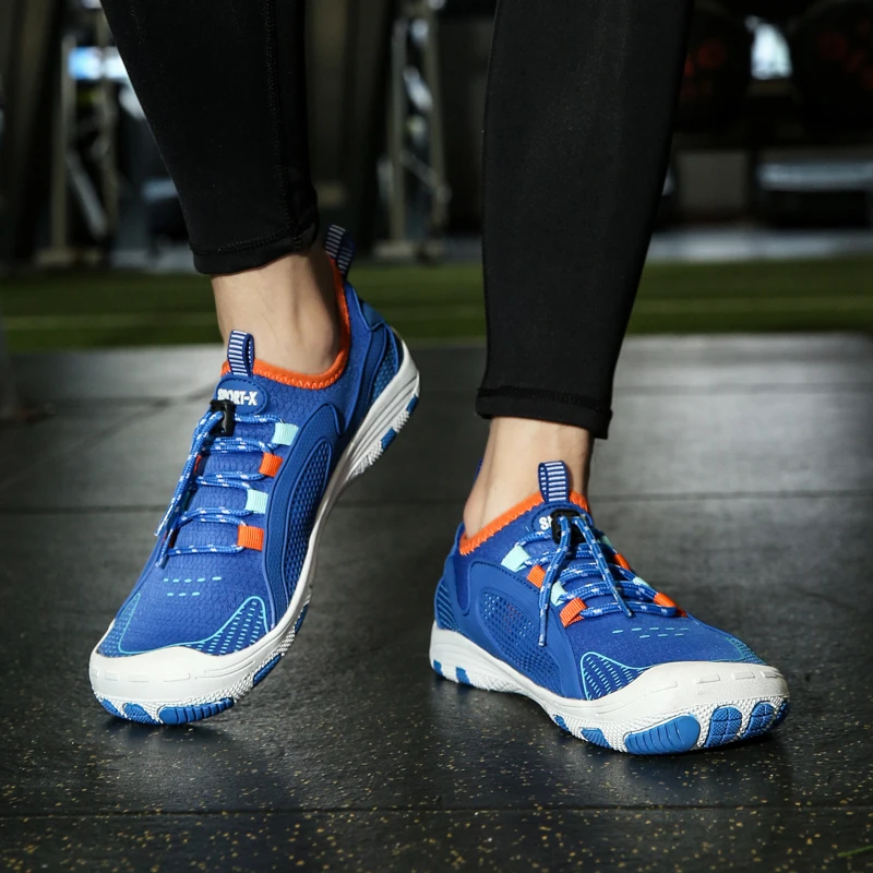 Water shoes aqua shoes 35-47# gym sports footwear unisex vacation beach game aqua shoes men squat fitness shoes women indoor yoga