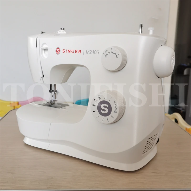 Singer M2405 Desktop Multifunctional Household Sewing Machine Eat Thick  Material Electric Sewing Machine With Lock Edge Keyhole