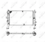 53475 Per Il Motore Radiatore Ad Acqua Meriva 03 10 Y13Dt Z13Dt Z13Dt Z17Dth Z17Dth Z17Dt
