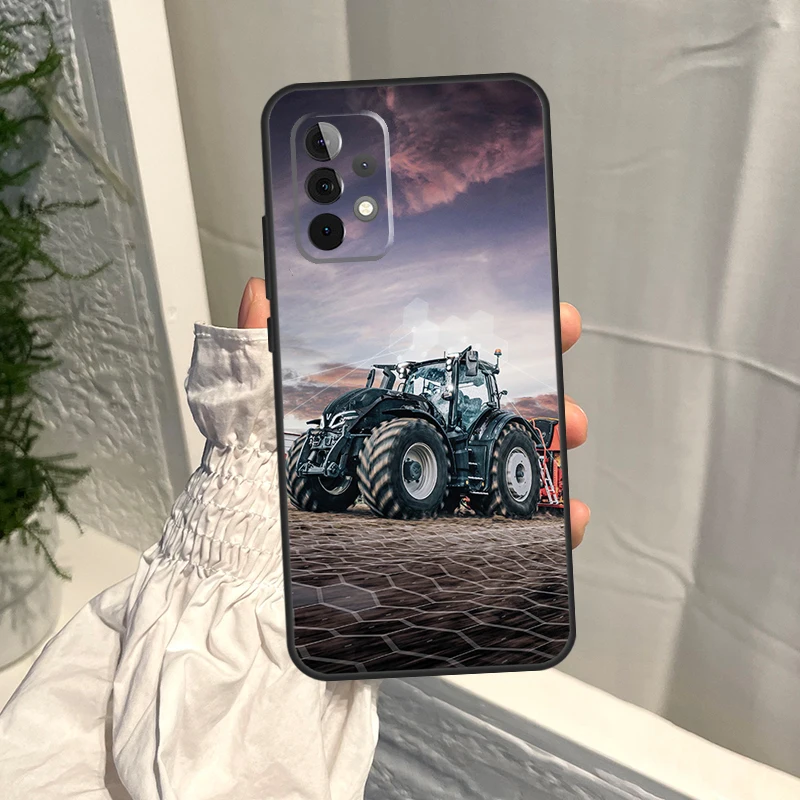 Farm Vehicle Tractor Design Protective Phone Case Cover