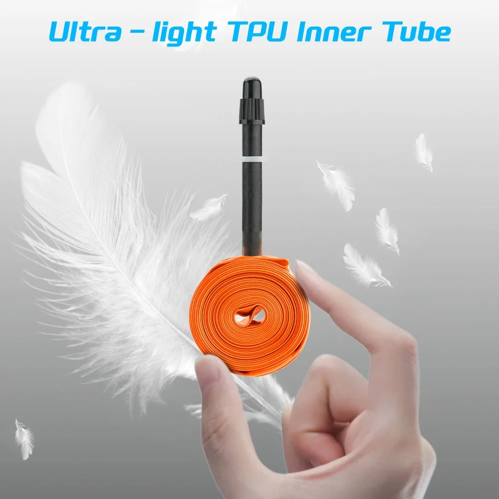 Ultra Lightweight TPU Road Bicycle Inner Tube - Durable & Puncture Resistant