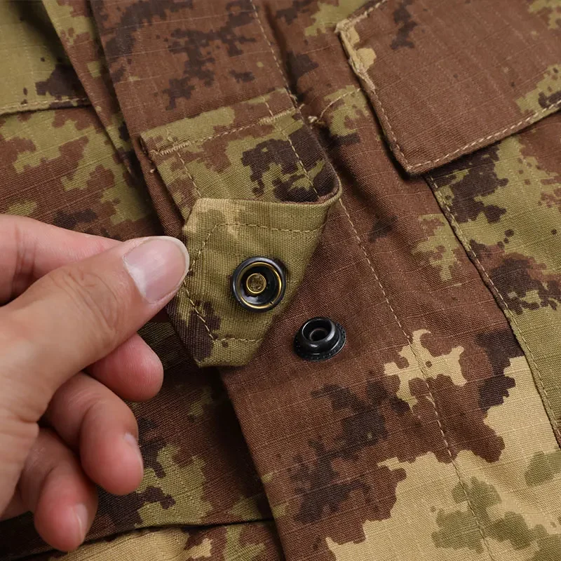 Emersongear Uniform Set Combat Suit Training Hunting Hiking Outdoor Tactical Shirts Pants Tops Duty Cargo Trousers VEG EM6981