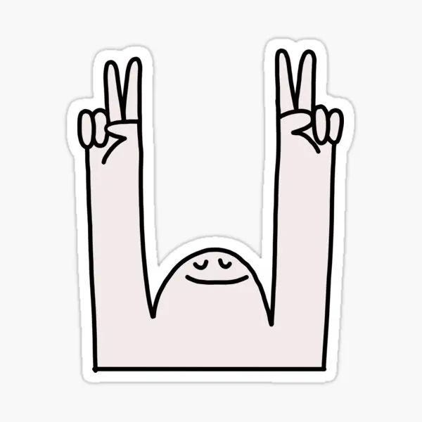 

5 шт., наклейки на автомобиль «Peace Out»