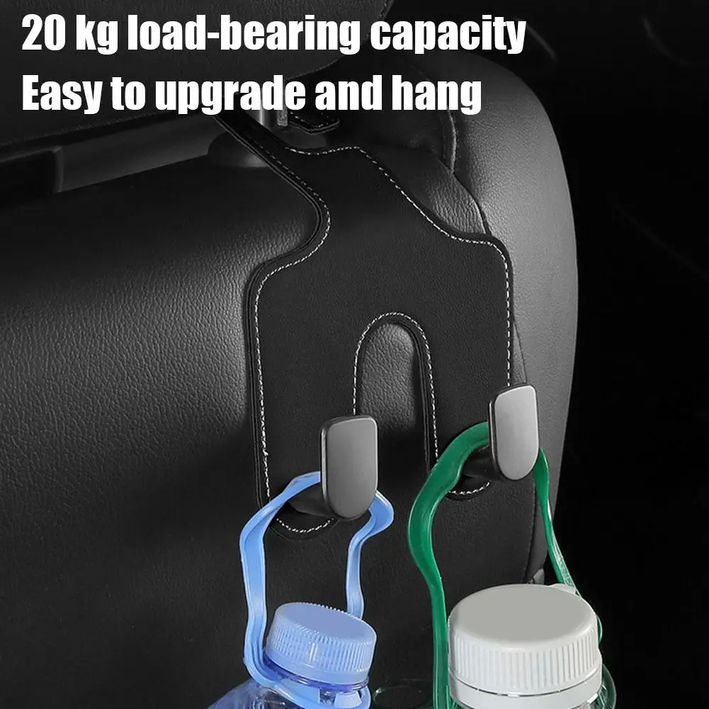 

1PC Double Head Hooks Car Rear Seat Hanging Holder Back Car Seats Accessories Headrest Hook Interior Organizer Hook Interio Y6I1