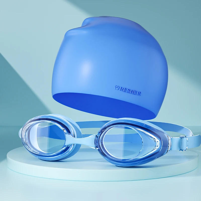 Unisex Professional Waterproof Anti-Fog UV Protection Swim Goggles