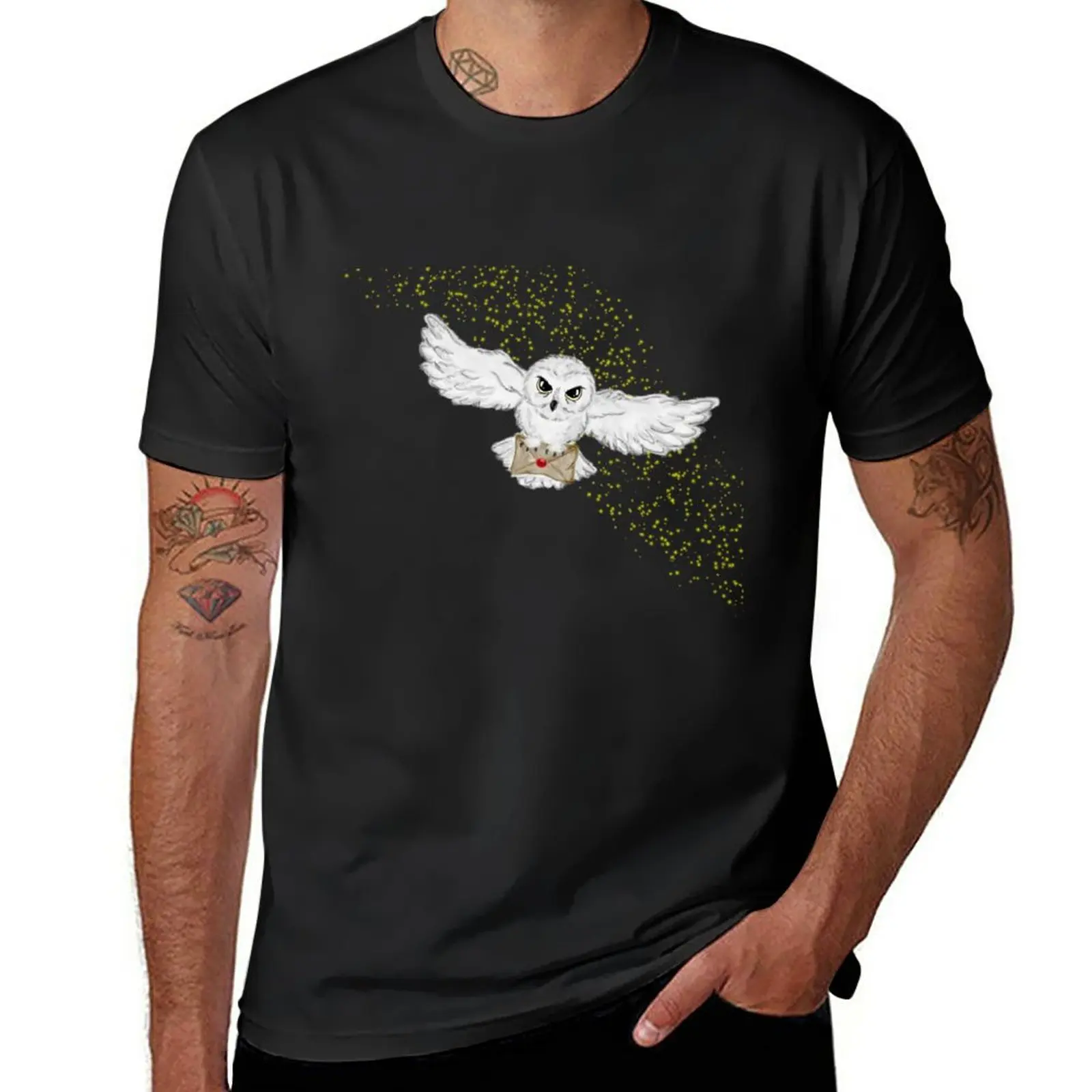 

Owl Flight Tote Bag T-Shirt sports fans funnys designer t shirt men