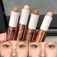 Highlighting&Bronzer Stick Face Brightening Shaping Concealer Pencil 3D Long Lasting Corrector Nose Shadow Contouring Cosmetics 2