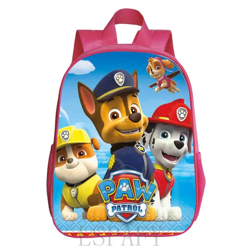 Paw Patrol Chase Skye Cartoon Bag Bambini Zaino Ragazzi Ragazze Pat Patrouille Bambola Compleanno Regalo Di Natale Anime 12 Pollici