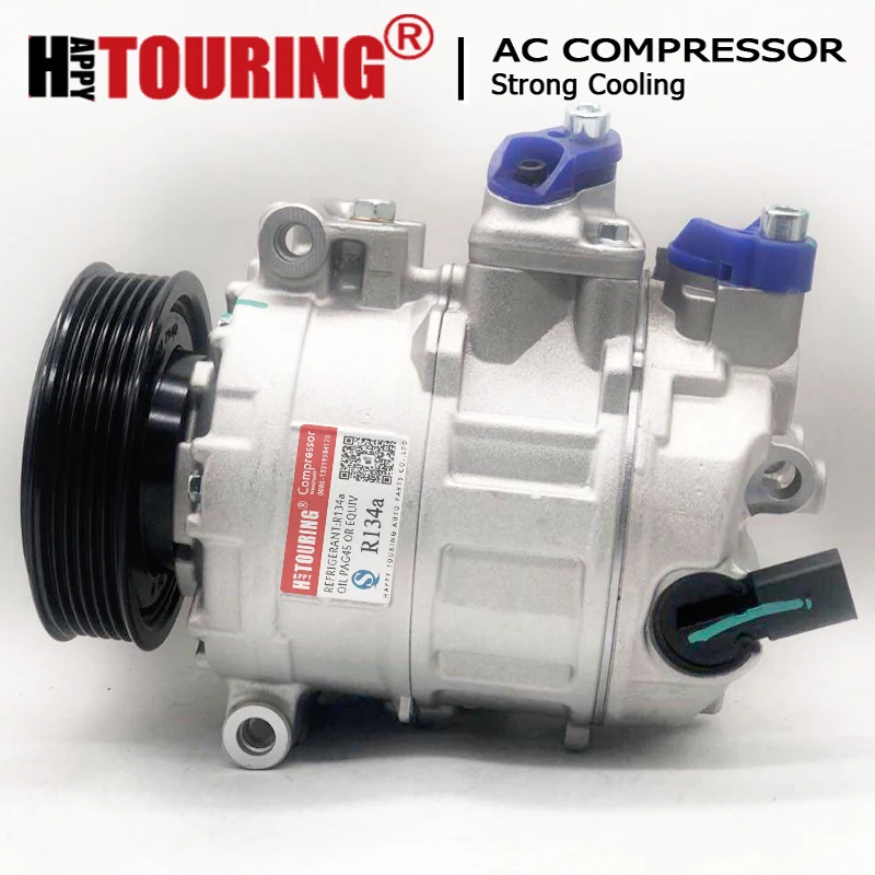 For Volkswagen air conditioner compressor ac vw Crafter Touran Rabbit Caddy Golf Passat EOS