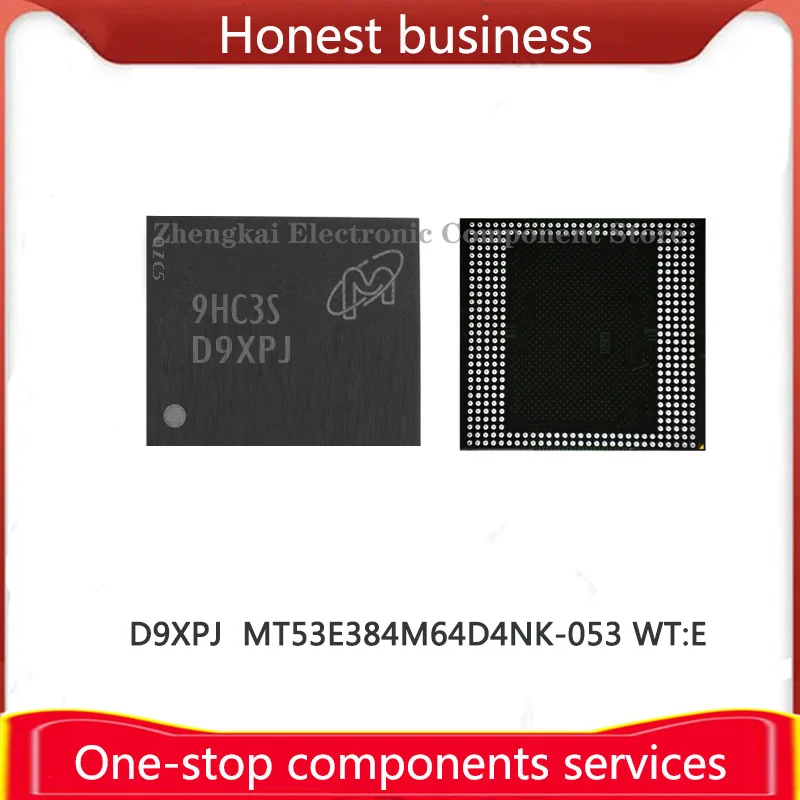 D9XPJ MT53E384M64D4NK-053 WT:E 366FBGA LPDDR4X 3GB Z9TFN MT53B256M64D2NK-053 WT ES:C 2G D9TGF MT53B512M64D4NK-053 WT:C LPDDR4 4G