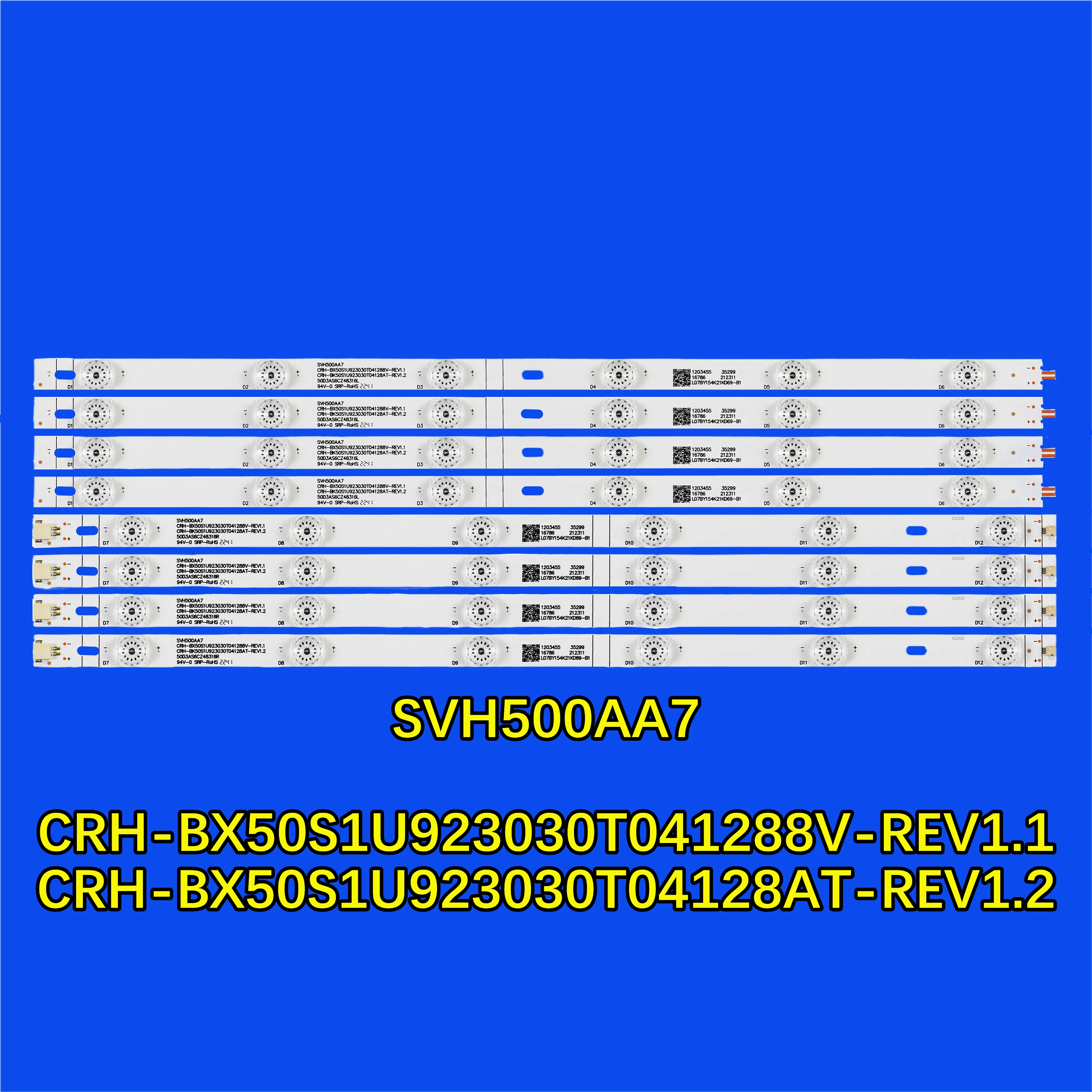 

LED TV Backlight Strip for 50R6E SVH500AA7 CRH-BX50S1U923030T041288V-REV1.1 CRH-BX50S1U923030T04128AT-REV1.2