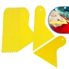 Car Plastic Scraper for Remove Decals Stickers Spatula Spreader for Applying Fillers Putties Caulks Paint Putty Knife 1