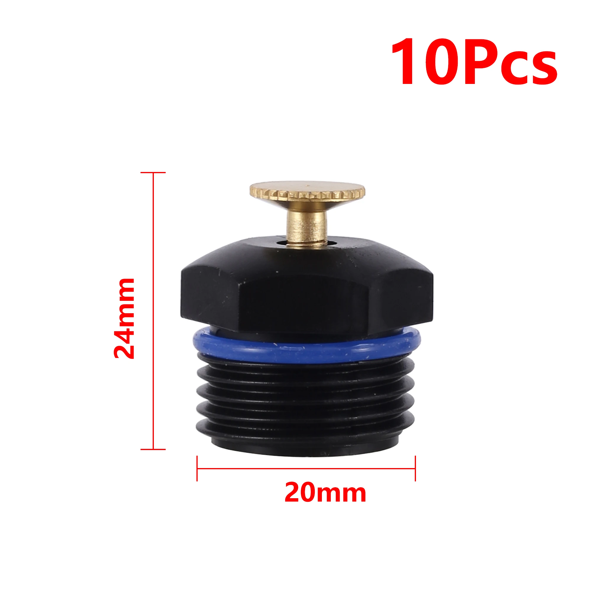 10pcs Black