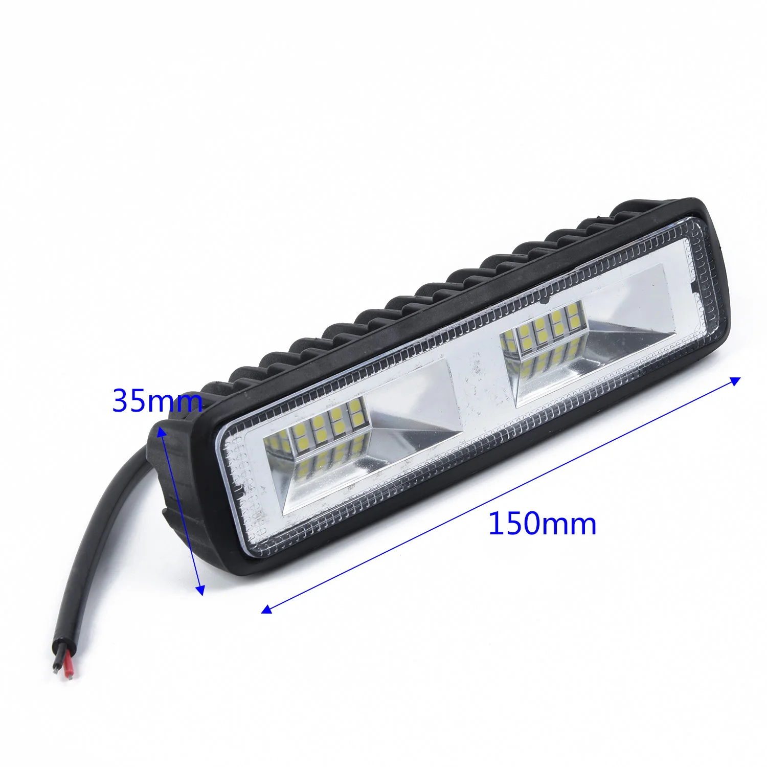 실용적이고 신뢰할 수 있는 고품질 LED 작업등 SUV 빔 운전 안개등 12V-24V 18W 오프로드 부품