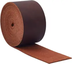 72 Genuine Cowhide Crazy Horse Leather Strap - Top Grain AB Grade, 1.5 Wide, Yellow (AECH08 - 09486)
