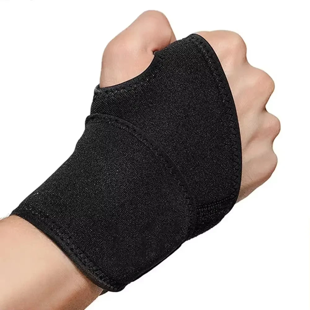 Gym Wrist Band 1pair Sports Wristband New Wrist Brace Support Splint Fractures Carpal Tunnel Wristbands for Fitness