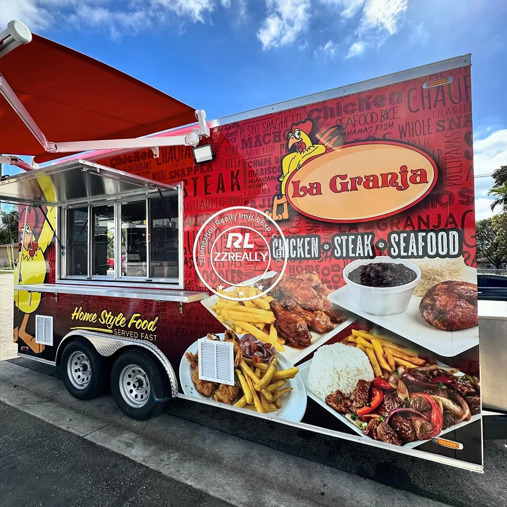 【特価】【売り切り】新品「COPAG1546」金黒5セット 5m Fully Equipped Food Truck USA Customized Mobile Snack Ice