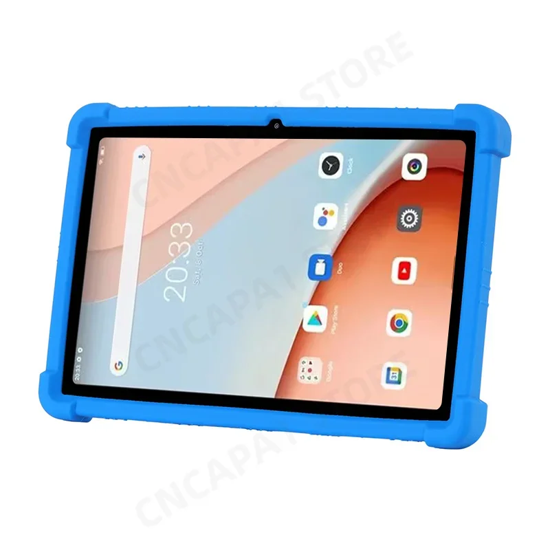 Capa de Silicone Macia para Blackview Tab 70 Wifi Case Segurança Infantil 10.1 Tablet pc Kickstand Funda com Airbags à Prova de Choque - Imagem 3