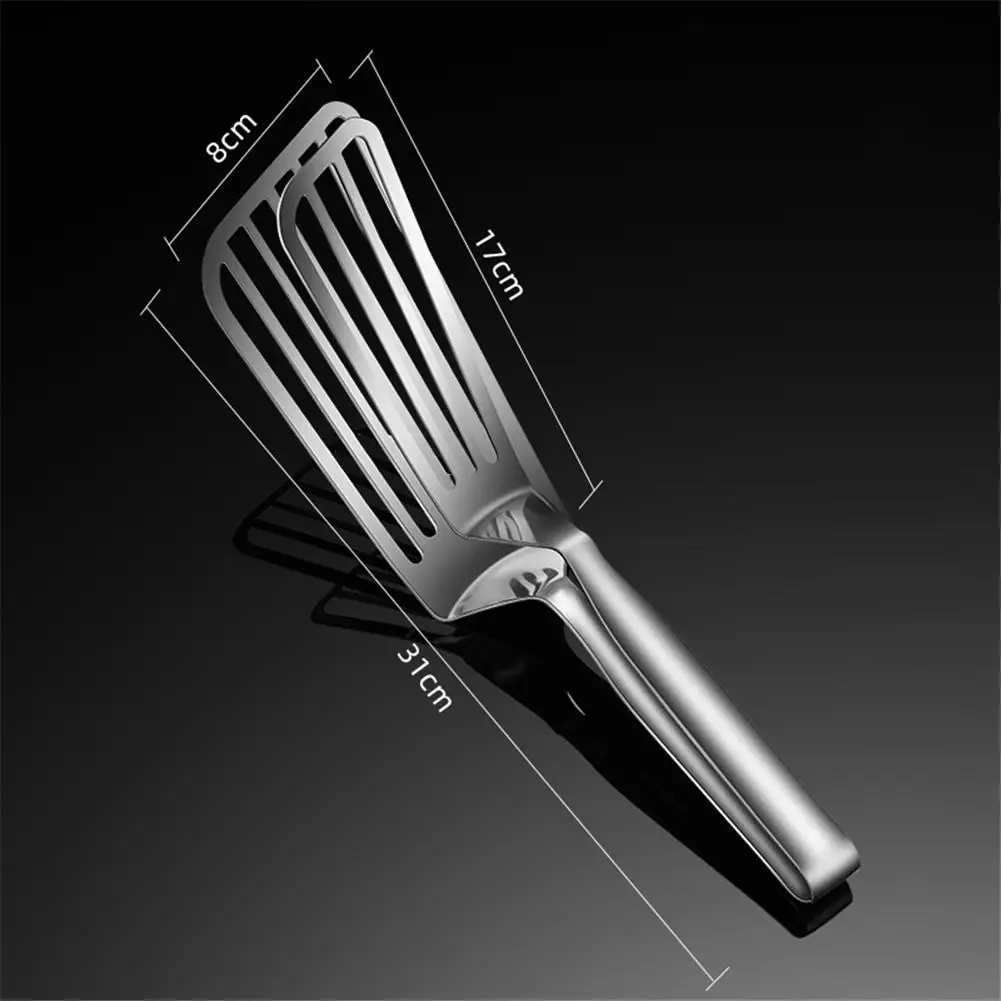 304 Stainless Steel Hollow Clamp Fish Spatula Clip Steak Spatula For Buffets Bars Parties fish spatula clip