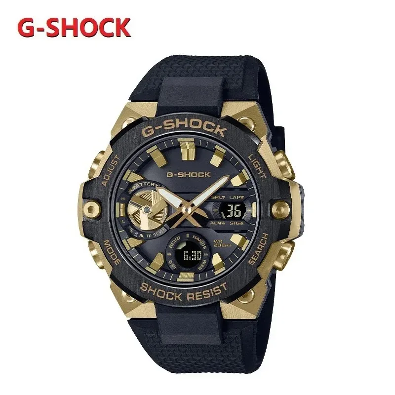 

G-SHOCK GST-B400 Series Men's Watch Waterproof Sports Watch Multi-Function World Clock Alarm Clock Stopwatch Lighting Shockproof